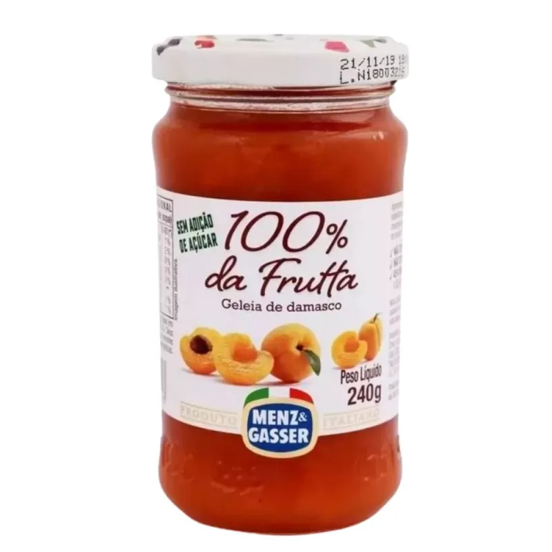 Geleia Italiana Menz & Gasser Damasco 240g - Menz & Gasser