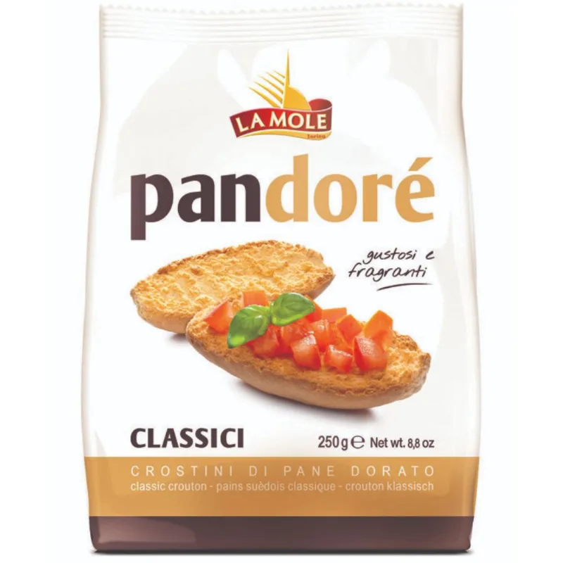 Torrada Italiana Crostini Clássico La Mole 250g