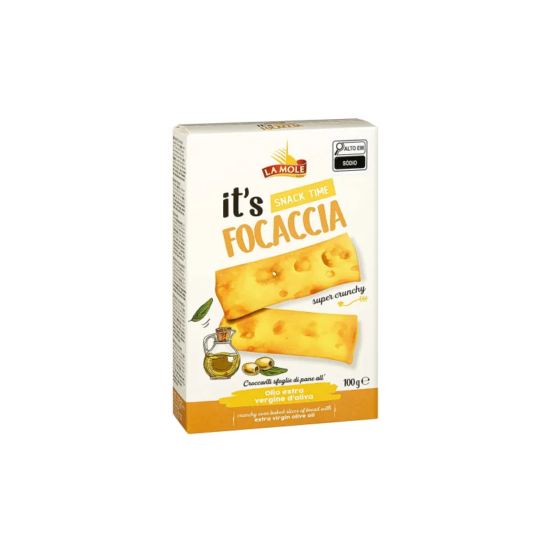 Snack sabor Azeite de Oliva La Mole 100g - La Mole