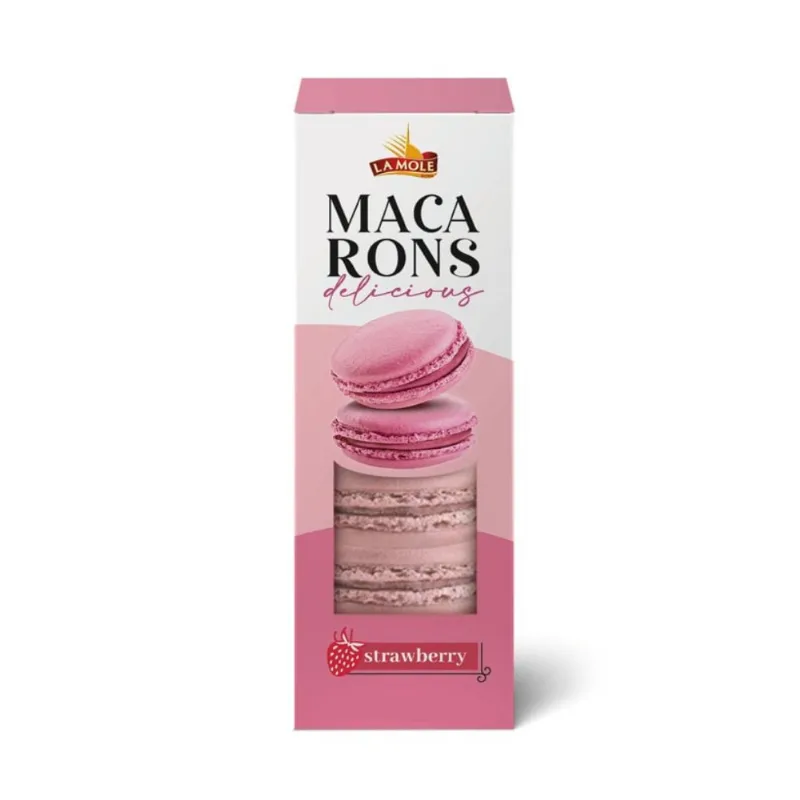 Macarons de Morango Delicious La Mole 60g