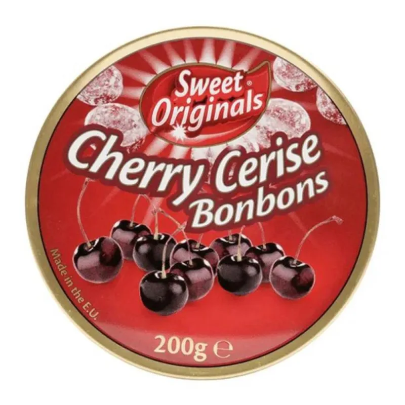 Bala Alemã sabor Cereja Sweet Originals 200g - Sweet Originals