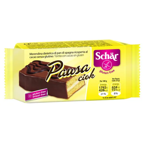 Minibolo Chocolate Sem Glúten Schär Pacote 35g - SCHAR