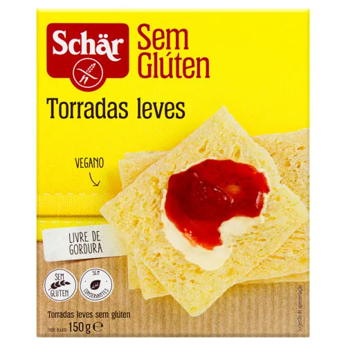 Torrada Fette Croccanti Sem Glúten Schar 150g - YULO TOYS INC