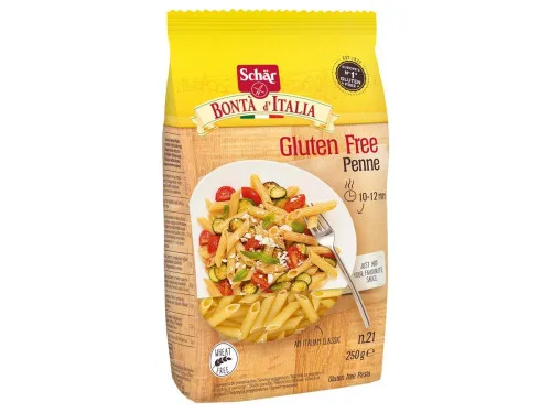 Massa Alimentícia Sem Glúten Zero Lactose Penne Bontà D Italia Schär Pacote 250g - SCHAR - Mercearia