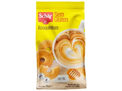 Biscoito Rosquinha Sem Glúten Zero Lactose Schär Pacote 200g - SCHAR