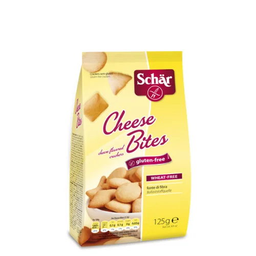 Biscoito Cheese Bites Sem Glúten Schar 125g - SCHAR