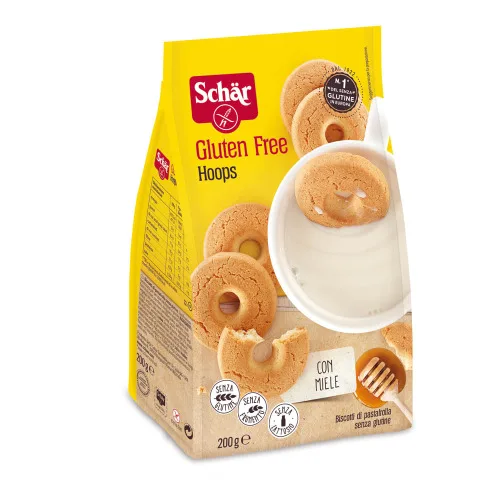 Biscoito Rosquinha Sem Glúten Zero Lactose Schär Pacote 200g - SCHAR