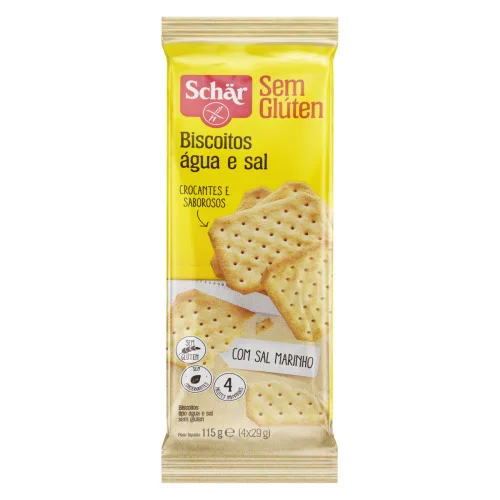 Bisc Schar Salgado S Gluten S Lactose 115gr - DR.SCHAR SPA
