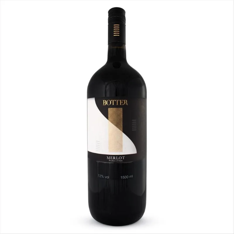 Vinho Tinto Italiano Botter Merlot Garrafa 1,5l