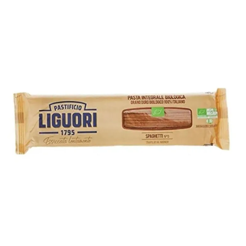 Macarrão Italiano Spaguetti Integral Liguori 500g