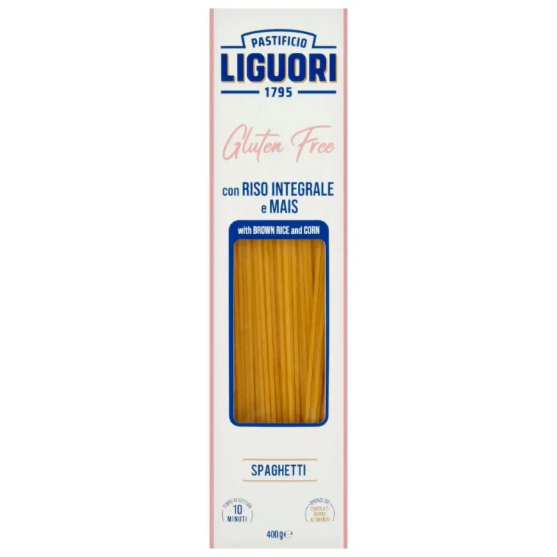 Macarrão Italiano Spaghetti Sem Glúten Liguori 400g
