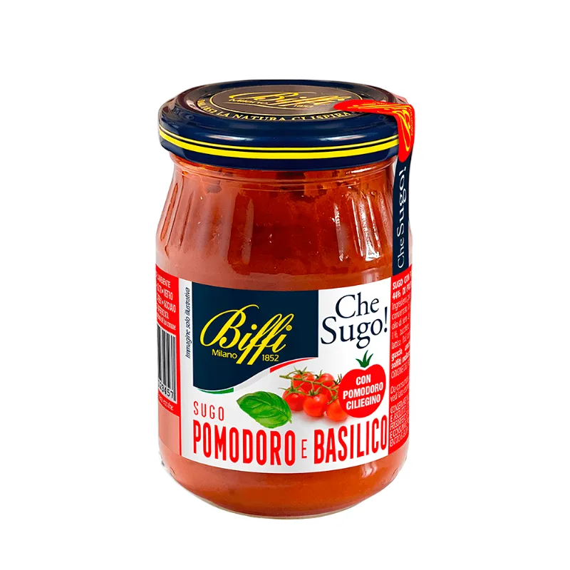 Molho de Tomate e Manjericão Biffi Milano 1852 - 190g