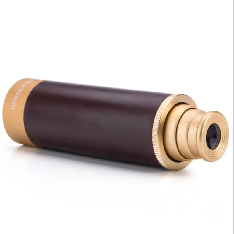 Spyglass Pirata Monocular, Alça De Estiramento Vintage Do Caribe