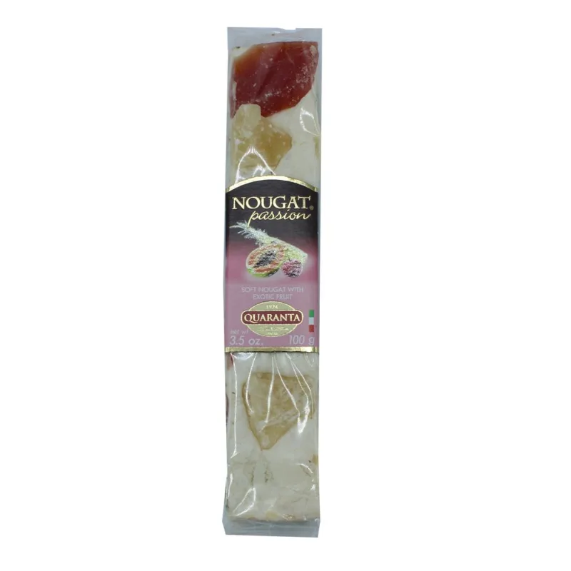 Torrone de Frutas Tropicais Quaranta 100g