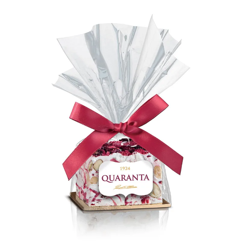 Torrone Com Creme de Frutas Vermelhas Quaranta 130g