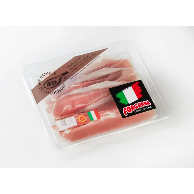 Presunto Cru Italiano San Daniele Forgrana Cartela 100g