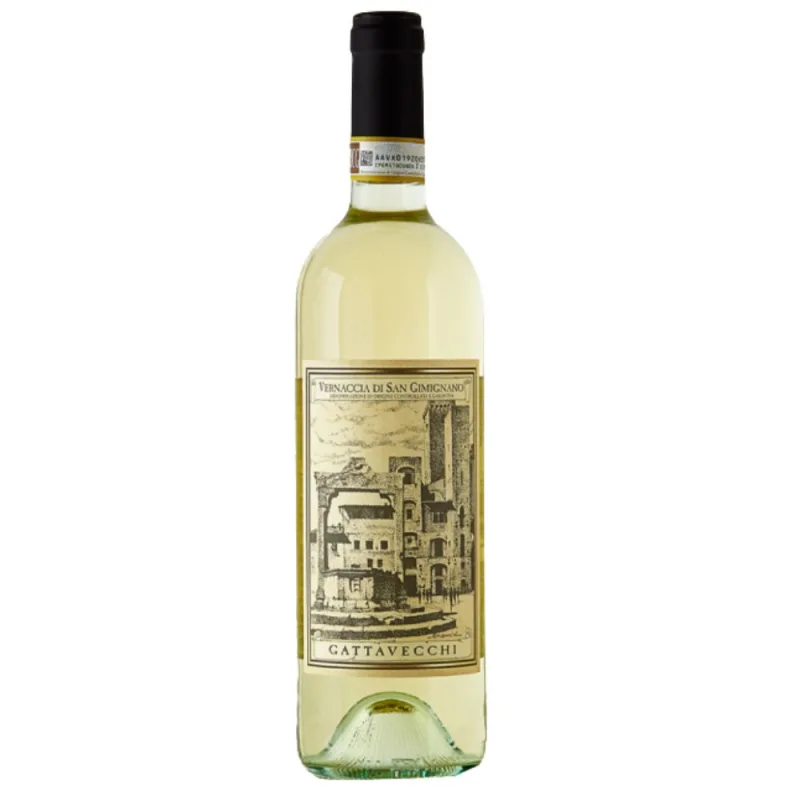 Vinho Branco Vernaccia Gattavecchi 750ml - GATTAVECHI - Adega