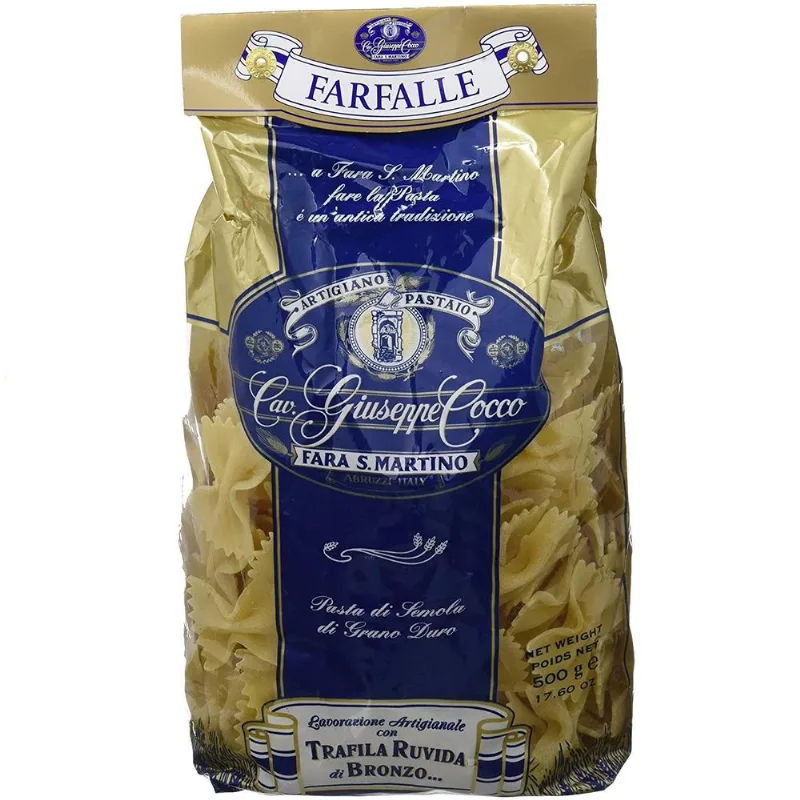 Macarrão Di Semola Farfalle Giuseppe Cocco 500G