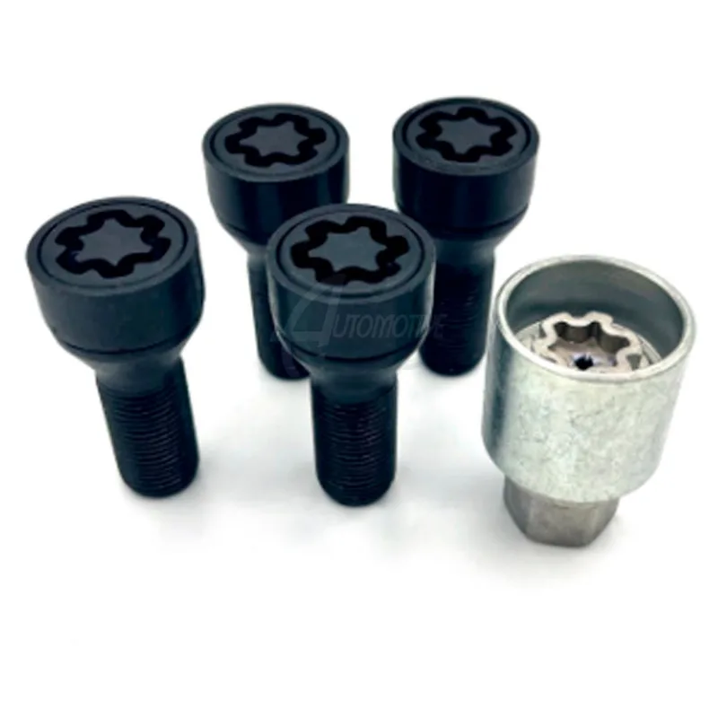 Parafuso Roda Antifurto Starlock Audi Vw Chery Za/e Black