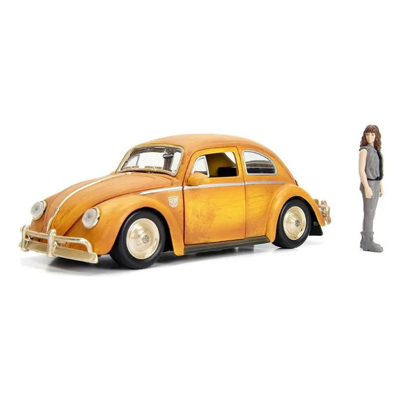 Miniatura - Carro - Fusca Bumblebee & Charlie Transformers - 1:24 - Jada Jada