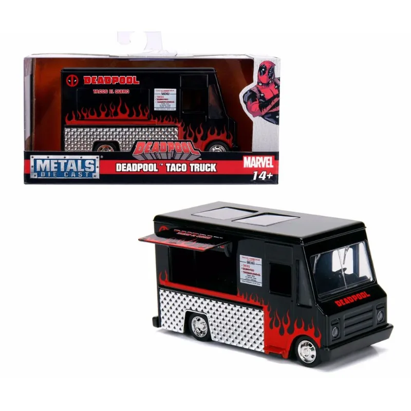 Miniatura - Truck Taco - Deadpool - 1:32 - Jada Jada