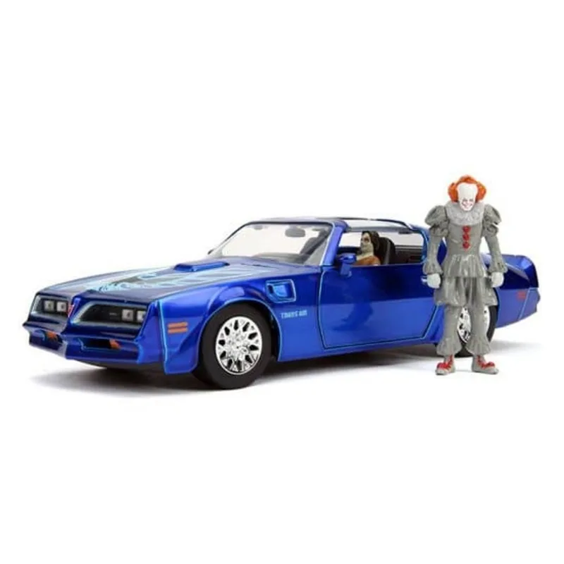Miniatura - 77 Pontiac com Figura It A Coisa 1/24 - JAD31118 Jada