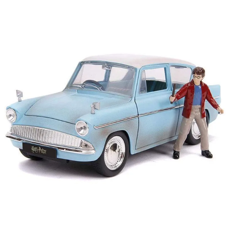 Harry Potter - 1959 Ford Anglia com Figura 1/24 - JAD31127 Jada