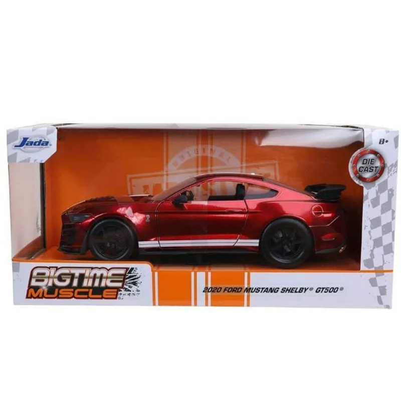 2020 Ford Mustang Shelby Gt500 Vermelho Big Time 1/24