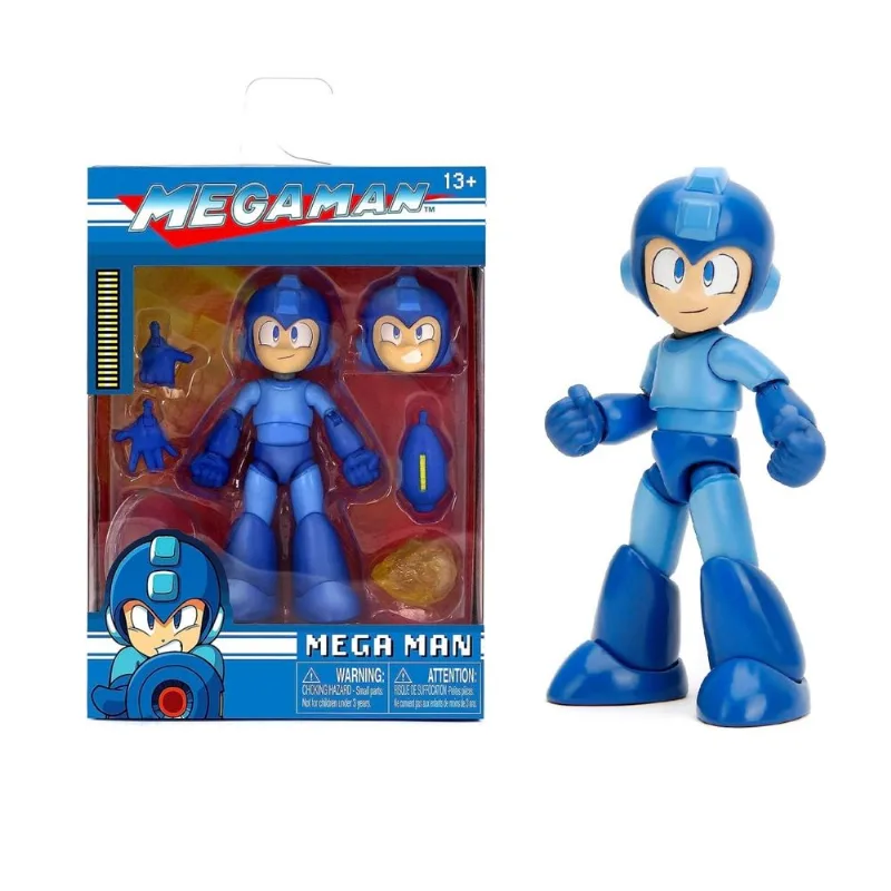 Boneco Articulado Mega Man c/ Acessórios - Jada