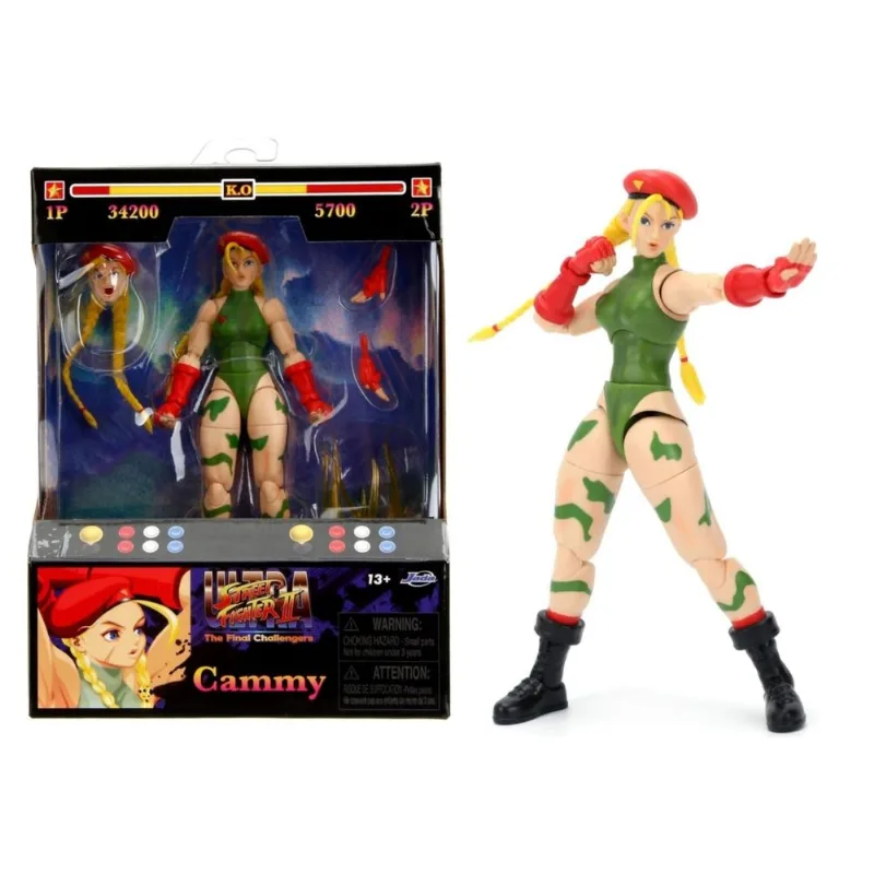 Cammy - Ultra Street Fighter II - Boneco Articulado - Jada