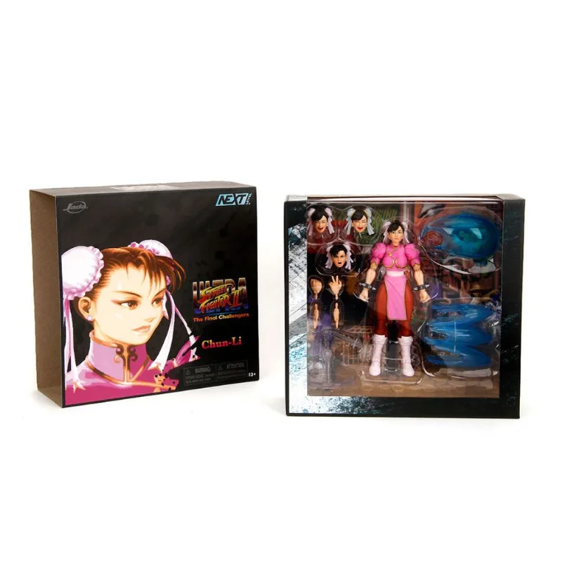 Chun Li - Ultra Street Fighter II - Boneco Articulado - Next Level - Jada