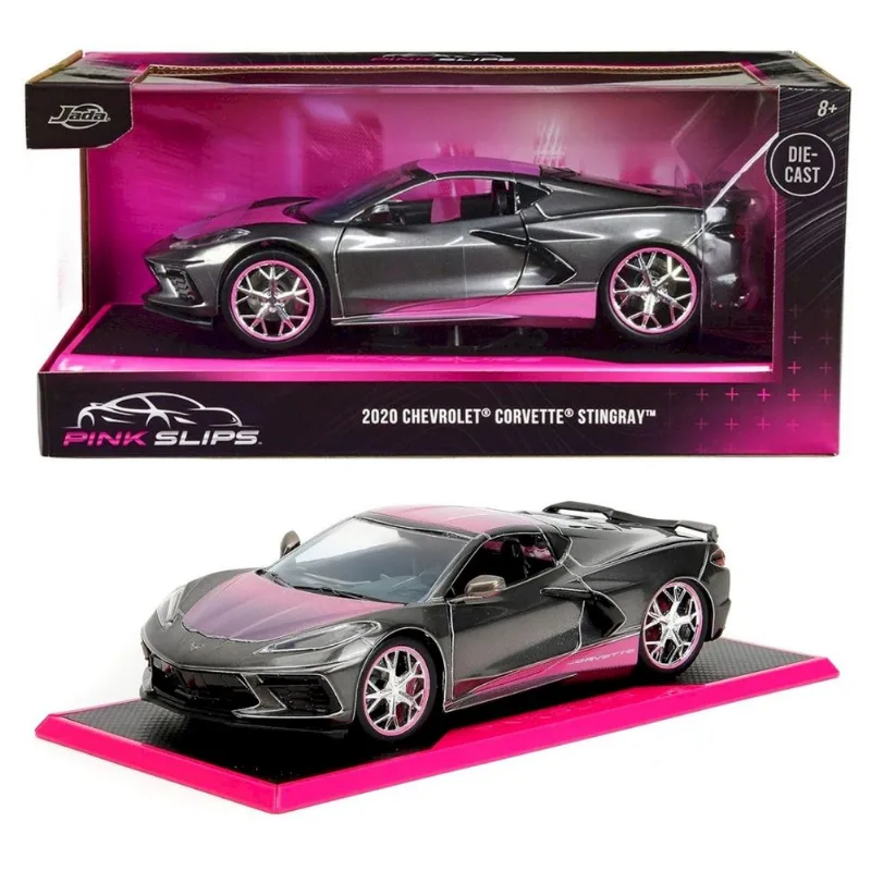 2020 Chevrolet Corvette Stingray - Pink Slips - 1/24 - Jada