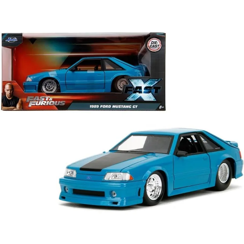 1989 Ford Mustang GT - Velozes e Furiosos - 1/24 - Jada