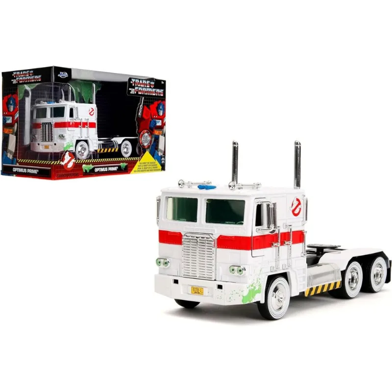 Optimus Prime - Transformers Ghostbusters - Caça-Fantasmas - Hollywood Rides - 1/24 - Jada