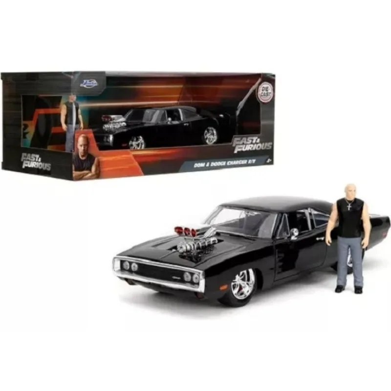 Velozes E Furiosos Boneco Dom Toretto E Dodge Charger R/T 1/24 – Jada toys