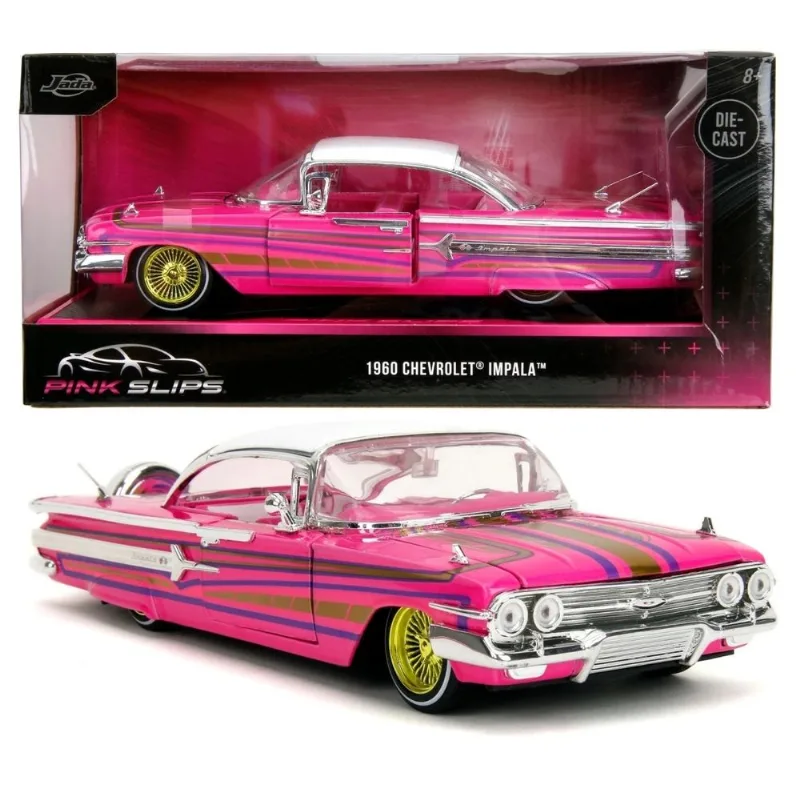 1960 Chevrolet Impala - Pink Slips - 1/24 - Jada