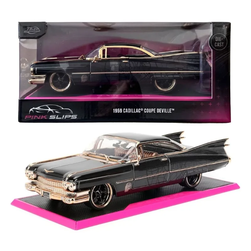 1959 Cadillac Coupe Deville - Pink Slips - 1/24 - Jada