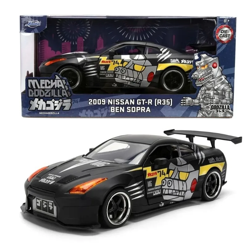 2009 Nissan Skyline GT-R R35 Ben Sopra - Godzilla - 1/24 - Jada