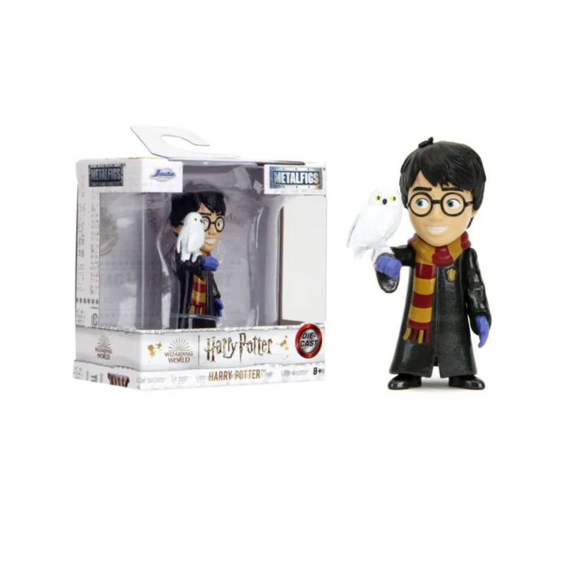 Mini Bonecos Harry Potter - 6 cm - Wizarding World - Jada Harry Potter c/ Coruja