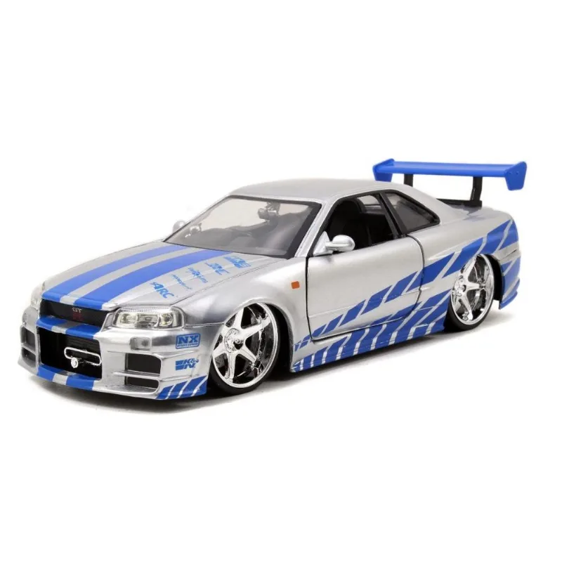 Brian Nissan Skyline GT-R R34 Fast & Furious Jada Toys 1:24