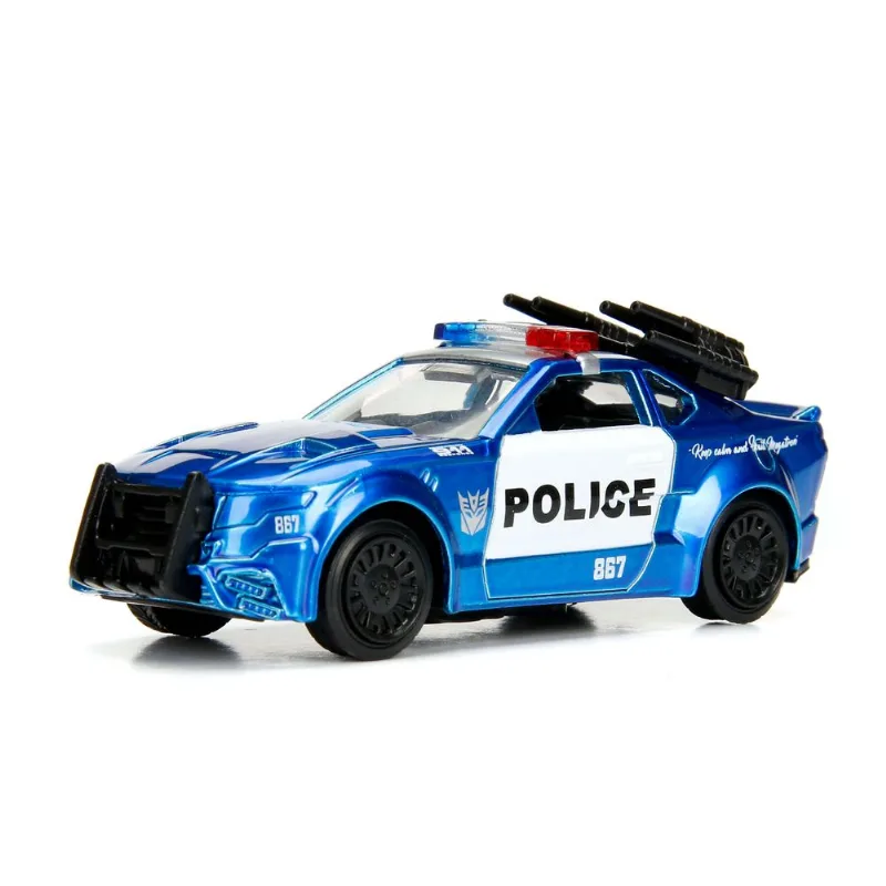Miniatura - Carro - Barricade - Transformers - 1:64 - Jada Jada