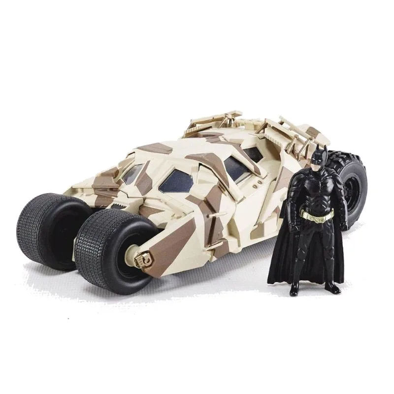 Miniatura - Carro - Batmobile - Com Figura - The Dark Night - 1:24 - Jada Jada