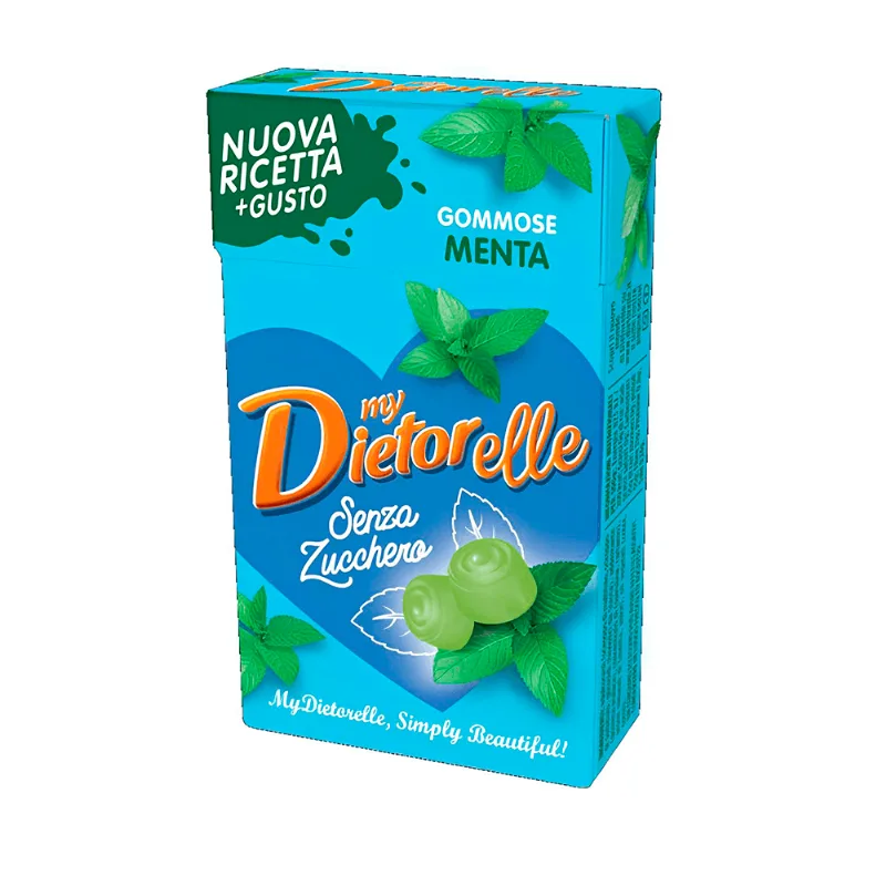 Bala de Menta Vegana Sem Açúcar Dietorelle 27g