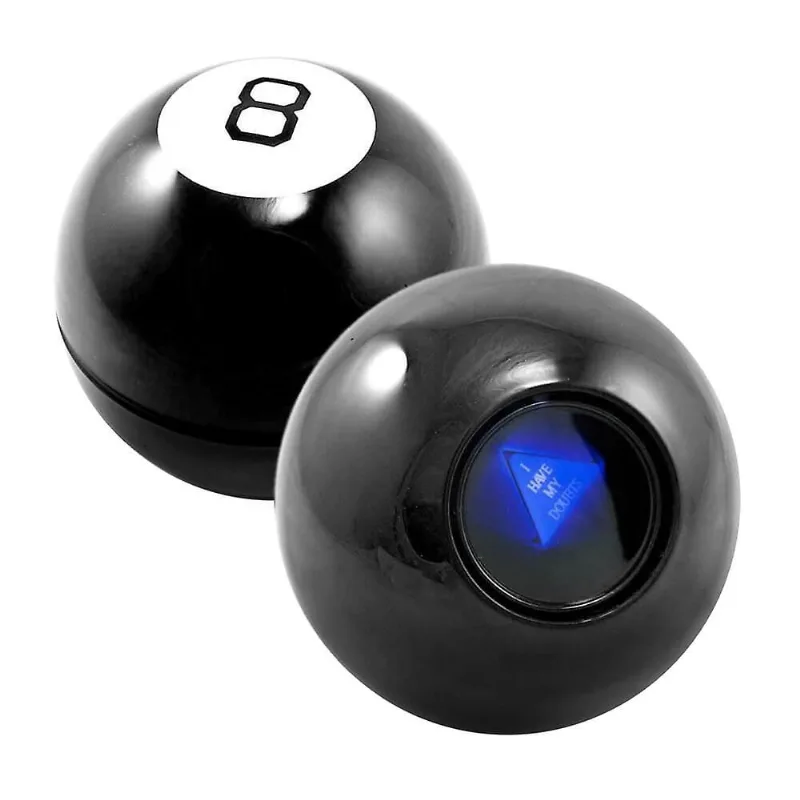 Magic Fortune Teller Mystic 8 Ball Black Para Crianças A Partir De 3 Anos