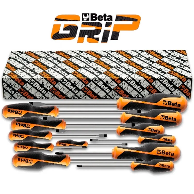 Jogo Chave de Fenda e Philips Beta Grip 1263/S12 012630112 0,4-1,6mm 012630112