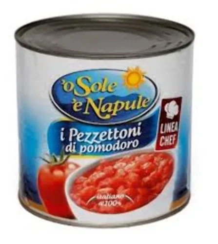 Tomate Pelado O Sole E Napule 400g Picado - TOMATE