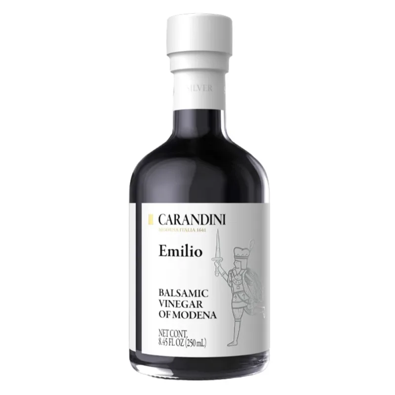 Vinagre Balsâmico di Modena IGP Emilio Silver Carandini 250ml - Carandini