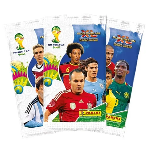 Booster Pack Panini Adrenalyn xl Copa Do Mundo fifa 2014 - Não Disponível - Brinquedos
