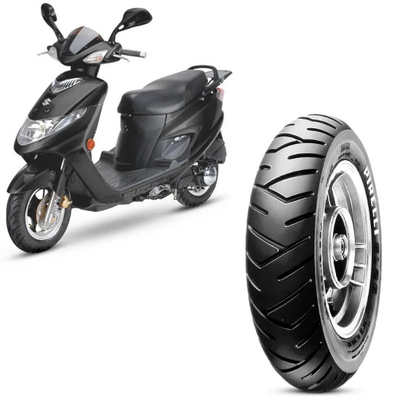 Pneu Moto Burgman 125 Pirelli Aro 10 3.50-10 59j Sl26