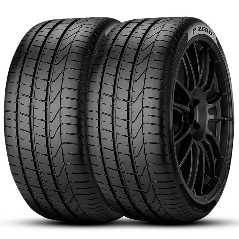 Kit 2 Pneu Pirelli Aro 21 255/40r21 102y Xl P Zero Ro1